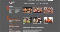 Desktop Screenshot of leichtathletik-gomaringen.de